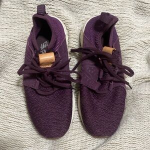 Purple New balance fresh foam X cruz running shoes